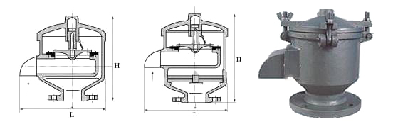 快開呼吸閥 外形結構圖